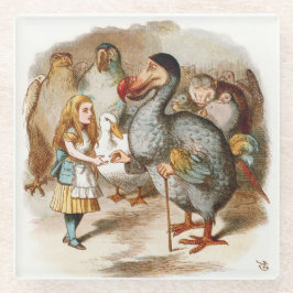 Alice im Wunderland Glasuntersetzer