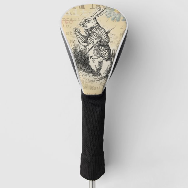 Alice im Wunderland Golf Headcover (Vorderseite)