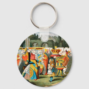 Alice im Wunderland Herzkönigin Schlüsselanhänger