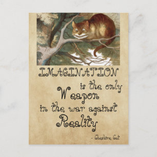 Alice im Wunderland - IMAGINATION CAT 1865 Postkarte