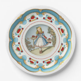Alice im Wunderland - Imitate China Papier Teller