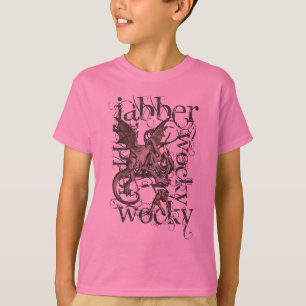 Alice im Wunderland Jabberwocky Grunge (Einzelstüc T-Shirt