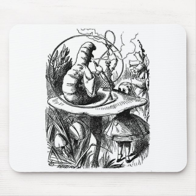 Alice im Wunderland John Tenniel Mousepad (Vorne)