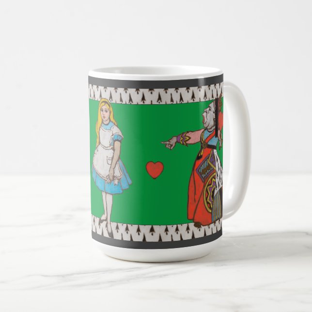Alice im Wunderland Kaffeetasse (VorderseiteRechts)