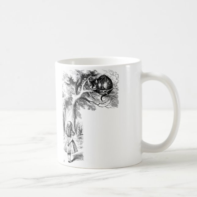 Alice im Wunderland Kaffeetasse (Rechts)