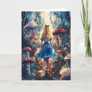 Alice im Wunderland Karte
