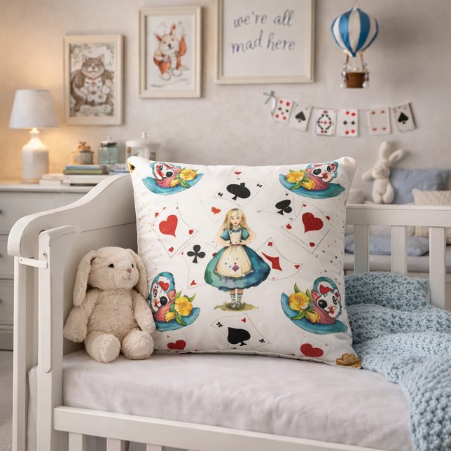 Alice im Wunderland Kissen (Von Creator hochgeladen)