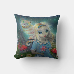 Alice im Wunderland-Kissen Kissen