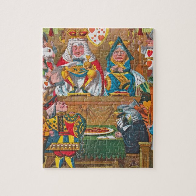 Alice im Wunderland - König und Königin des Herzen (Vertikal)