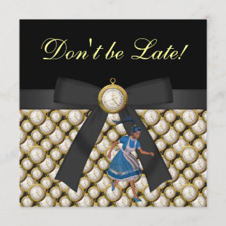 Alice im Wunderland-lädt wütendes Einladung