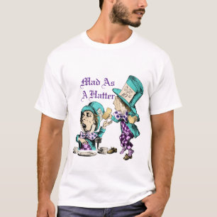 Alice im Wunderland Mad Hatter Funny T-Shirt