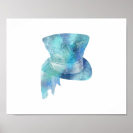 Alice im Wunderland Mad Hatter Horizontal Print Poster