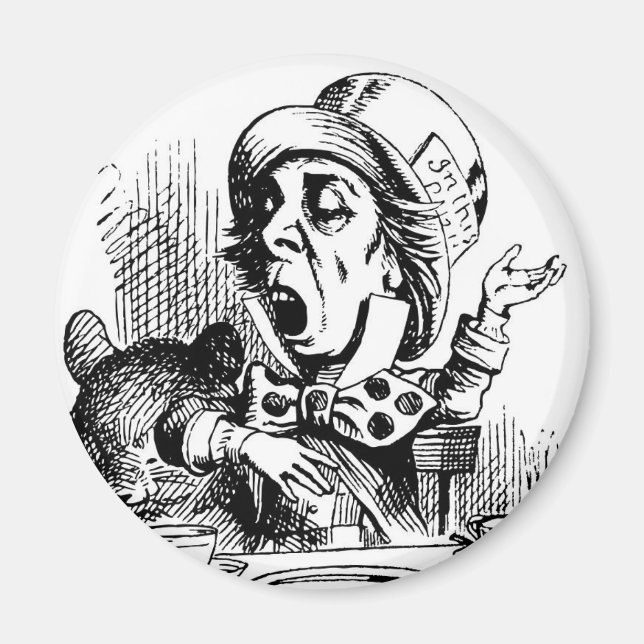 Alice im Wunderland Mad Hatter Magnet (Vorne)