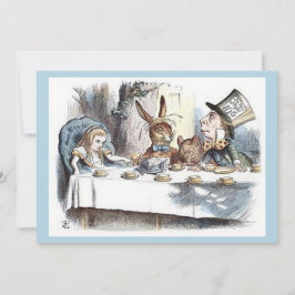Alice im Wunderland, Mad Hatter Tee Party Einladung