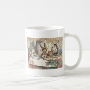 Alice im Wunderland Mad Tea Party Kunst Kaffeetasse