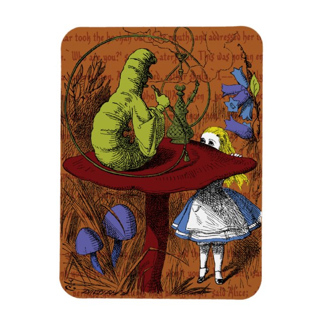 Alice im Wunderland Magnet (Vertikal)