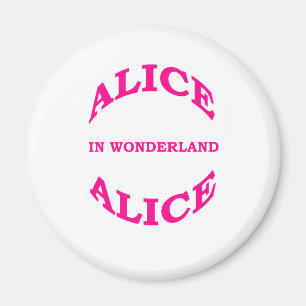 Alice im Wunderland Magnet