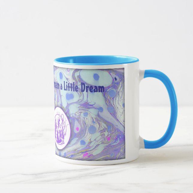 Alice im Wunderland-Marmorpapier entwarf Tasse (Rechts)