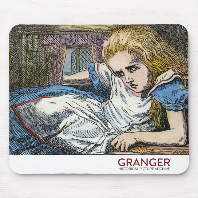 Alice im Wunderland-Mausunterlage Mousepad (Vorne)