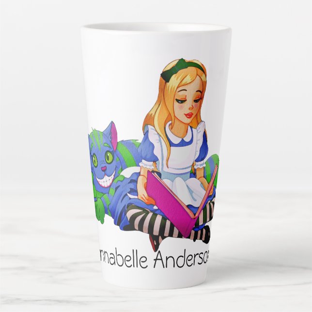 Alice im Wunderland Milchtasse (Vorderseite)