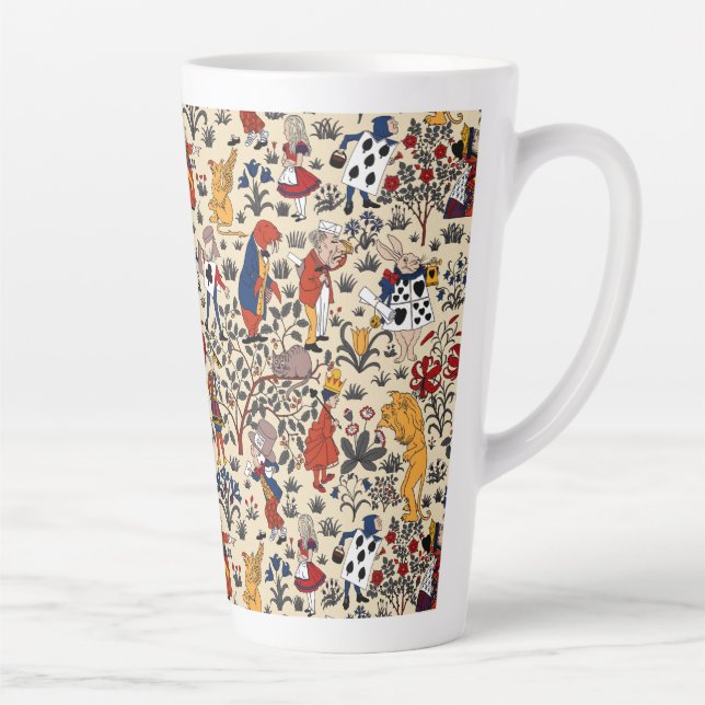 Alice im Wunderland Milchtasse (Rechts)