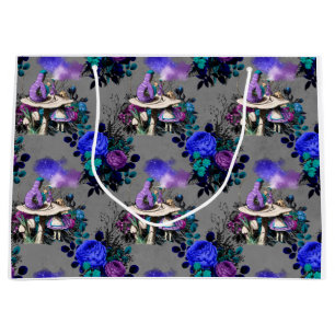 Alice im Wunderland mit Raupe Große Geschenktüte