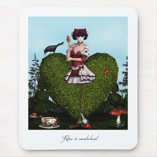 Alice im Wunderland Mousepad (Vorne)