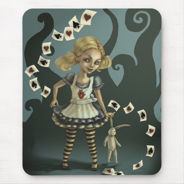 Alice im Wunderland Mousepad (Vorne)