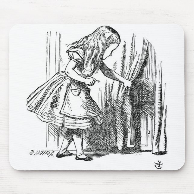 Alice im Wunderland Mousepad (Vorne)