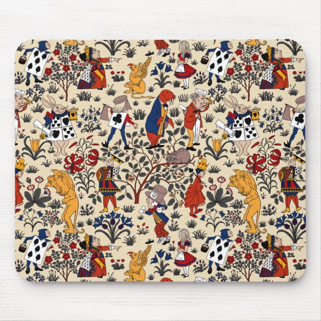 Alice im Wunderland Mousepad (Vorne)