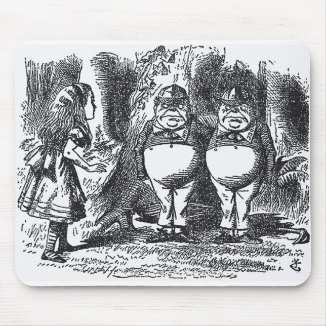 Alice im Wunderland Mousepad (Vorne)