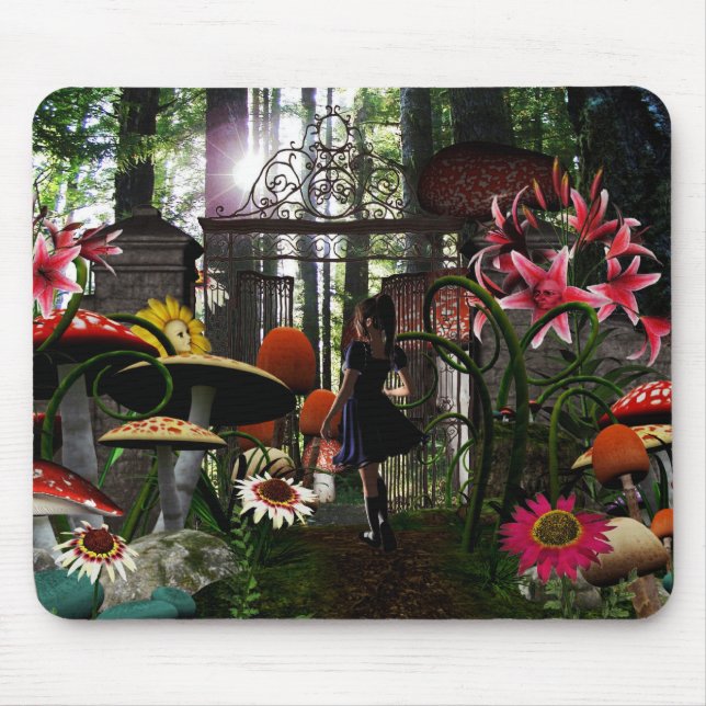 Alice im Wunderland mousepad (Vorne)