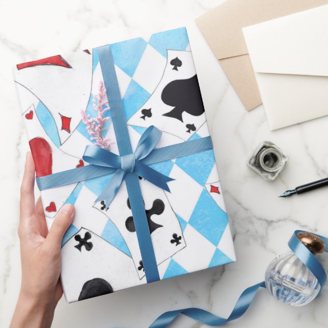 Alice im Wunderland Niedliche Schleifpapier Geschenkpapier (Schenken)