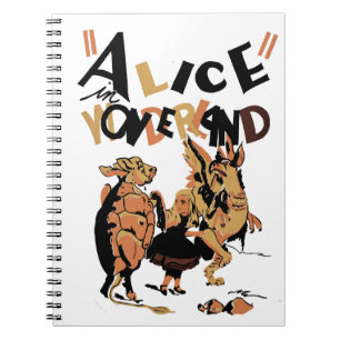 ALICE IM WUNDERLAND NOTIZBLOCK