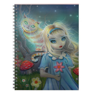 Alice im Wunderland Notizblock
