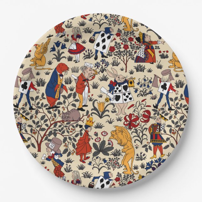 Alice im Wunderland Paper Teller (Vorderseite)