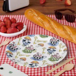 Alice im Wunderland Pappteller