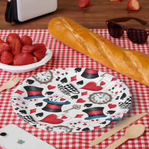 Alice im Wunderland Pappteller