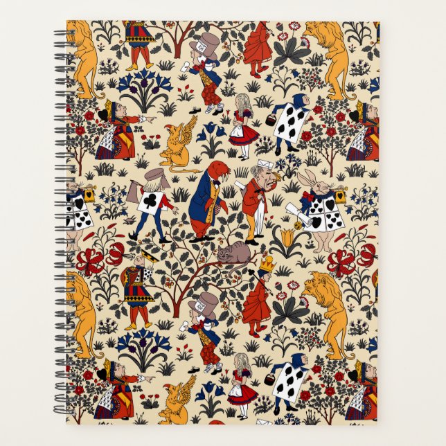 Alice im Wunderland Planer (Vorderseite)