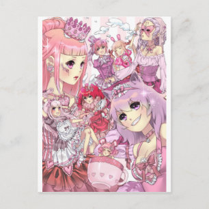 Alice im Wunderland Postkarte