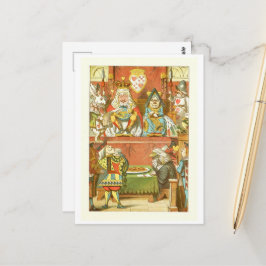 Alice im Wunderland Postkarte