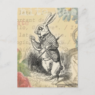 Alice im Wunderland Postkarte