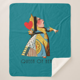 Alice im Wunderland Queen of Hearts Sherpadecke