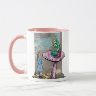 Alice im Wunderland - Rat von einer Raupe Tasse