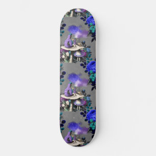 Alice im Wunderland Raupe Rauchen Blume Skateboard