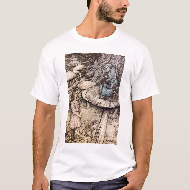Alice im Wunderland-Raupen-T - Shirt (Vorderseite)