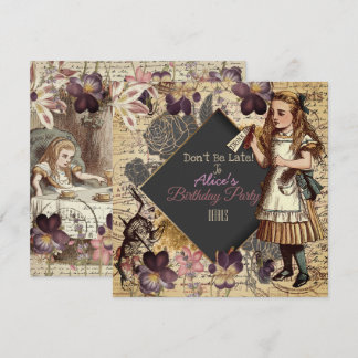 Alice im Wunderland Save the Date