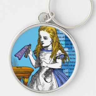 Alice im Wunderland Schlüsselanhänger