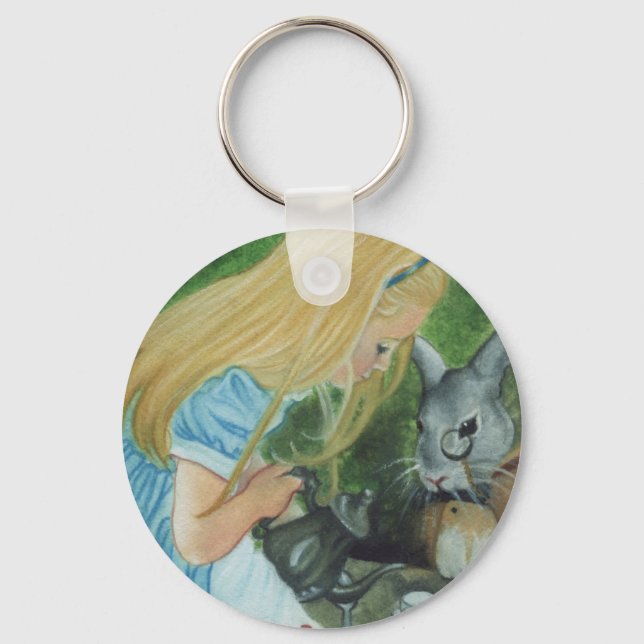 Alice im Wunderland Schlüsselanhänger (Vorderseite)