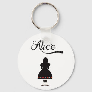 Alice im Wunderland Schlüsselanhänger